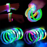 Nessiworld Led Light Battery Operated Light Colorful Bracelet Light Bracelet Mixed Color 1 Piece